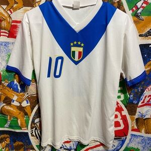 Italy Francesco Totti Mens Soccer Jersey